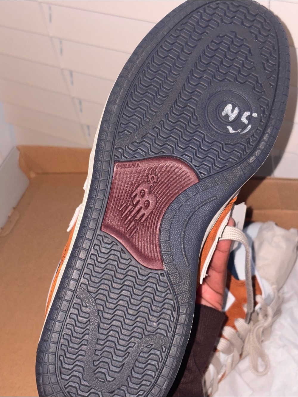 New Balance Numeric 480 "Rust" - Picture 6 of 7